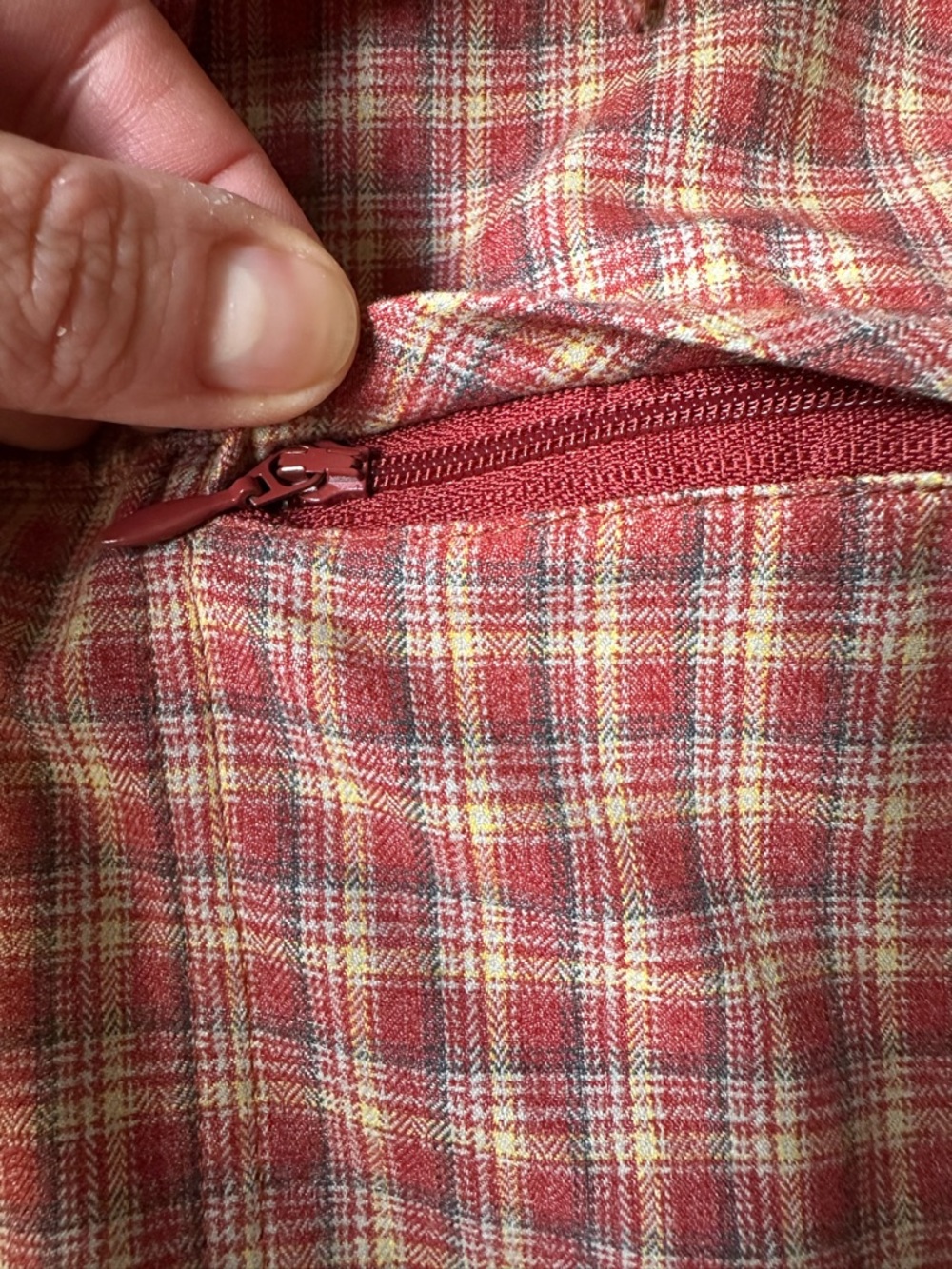 Royal Robbins Flannel Long Sleeve Plaid Snap Button Front Shirt Womens M Outdoor - Picture 6 of 10